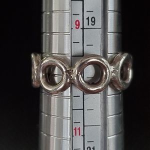 Sterling Silver Circle Ring